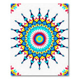 Vibrant Mandala Area Rug
