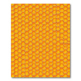Geometric Modern Yellow Honeycomb Hexagon Area Rug