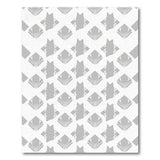 Grey Art Deco Geometric Pattern Area Rug