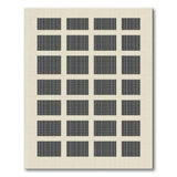 Modern Black Grid Beige Area Rug