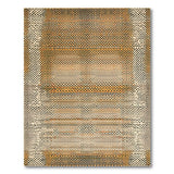 Modern Geometric Polka Dot Beige Area Rug