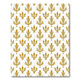 Gold Fleur-de-Lis Elegant Area Rug