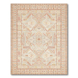 Beige Terracotta Border Traditional Persian Area Rug