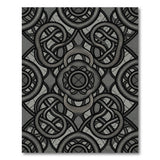 Grey Serpent Knot Heritage Rug