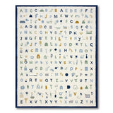 Alphabet Letters Kids Area Rug