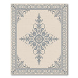 Traditional Persian Ornate Beige Persian Medallion Rug