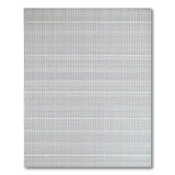 Black and White Modern Geometric Grid Black White Area Rug
