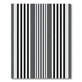 Black and White Vertical Stripe Bold Black White Vertical Stripe Area Rug