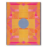 Vibrant Geometric Multi-Color No. 7 Area Rug