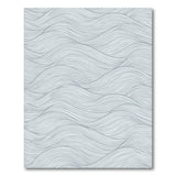 Blue and Teal Wave Blue Wave Coastal Area Rug