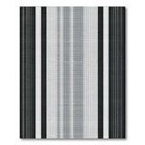 Bold Black and White Bold Black White Striped Geometric Area Rug