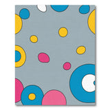 Vibrant Multi-Color Geometric Circle Area Rug