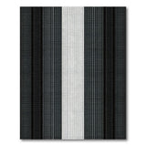 Black and White Stripe Bold Black White Vertical Stripe Area Rug
