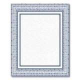 Nautical Anchor Lace Border Area Rug