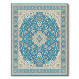 Traditional Persian Medallion Teal Persian Medallion Area Rug