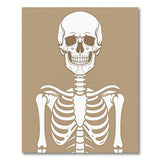 Skeleton Silhouette Area Rug