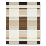 Beige Black Buffalo Plaid Area Rug