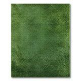 Vivid Green Shag Grass Area Rug