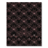 Glowing Pink Spider Web Area Rug