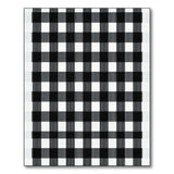 Black and White Classic Black White Buffalo Check Area Rug