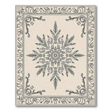 Beige and Neutral Ornate Beige Persian Medallion Rug