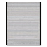 Modern Grey Grid Woven Area Rug