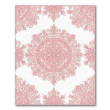 Blush Pink Floral Vintage No. 26 Area Rug