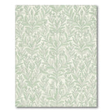 Floral Vintage Green Leaf Vine Area Rug