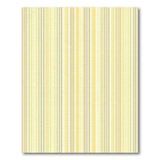 Vertical Striped Beige Yellow Area Rug