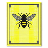 Sunny Yellow Bee Area Rug