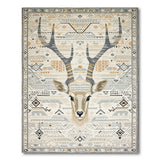 Oryx Antelope Heritage Tribal Area Rug