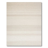 Beige Gradient Striped Area Rug