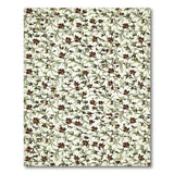 Delicate Floral Vintage Area Rug in Cream Rust