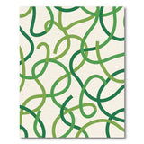 Abstract Area Green Green Swirl Abstract Area Rug