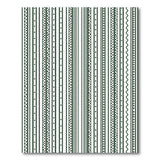 Green Heritage Tribal Stripe Area Rug