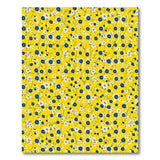 Vibrant Yellow Daisy Floral Area Rug