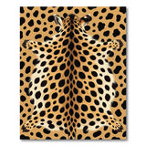 Leopard Hide Faux Area Rug