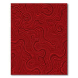 Red Abstract Area Red Swirl Abstract Area Rug