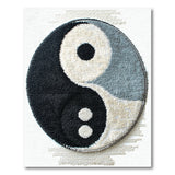 Yin-Yang Harmony Circular Area Rug