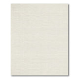 Neutral Beige Woven Grid Area Rug