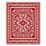 Red Red Persian Medallion Area Rug