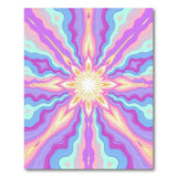 Radiant Starburst Multi-Color Abstract Area Rug
