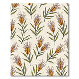 Golden Wheat Stalks Area Rug