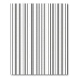 Bold Black White Vertical Stripe No. 35 Area Rug