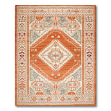 Terracotta Southwestern Geometric Orange Area Rug