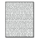 Abstract Black White Area Rug