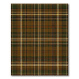 Brown Plaid Heritage Area Rug