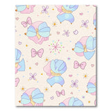 Playful Cartoon Butterfly Bows Kids Rug
