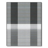 Bold Striped Black and White Bold Black White Striped Area Rug