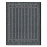 Black White Heritage Tribal Heritage Tribal Area Rug